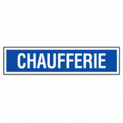 Panneau Chaufferie – Signalisation Sécurisée – Plastique Rigide Anti-UV