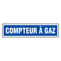 Panneau Compteur à Gaz – Signalisation Sécurisée – Plastique Rigide Anti-UV Panneau Compteur à Gaz – Signalisation Sécurisée – Plastique Rigide Anti-UV