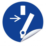 Panneau Débrancher avant Maintenance ou Réparation – Signal d’Obligation Sécurité Électrique – Confo