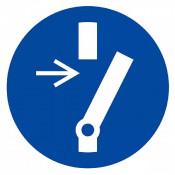 Panneau Débrancher Avant Maintenance – Sécurité Électrique – Signalisation Normée