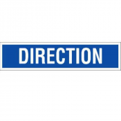 Panneau Direction – Signalisation d’Orientation Durable – Plastique Rigide Anti-UV