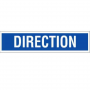 Panneau Direction – Signalisation d’Orientation Durable – Plastique Rigide Anti-UV