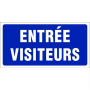 Panneau Entrée Visiteurs – Signalétique d’Accueil – Durable & Visible