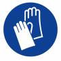 Panneau Gants de Protection Obligatoires – Signal EPI Sécurité – Conforme ISO 7010