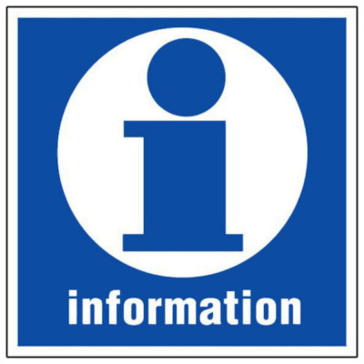 Panneau Information – Signalisation Polyvalente – Durable Intérieur/Extérieur