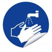 Panneau Lavage des Mains Obligatoire – Signal Hygiène et Sécurité – Conforme ISO 7010