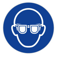 Panneau Lunettes de Protection Obligatoire – Signal Sécurité EPI – Haute Résistance et Conforme ISO Panneau Lunettes de Protection Obligatoire – Signal Sécurité EPI – Haute Résistance et Conforme ISO