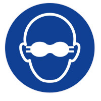 Panneau Lunettes De Protection Opaques Obligatoires – Signalétique Sécurité – Conforme ISO 7010 Panneau Lunettes De Protection Opaques Obligatoires – Signalétique Sécurité – Conforme ISO 7010