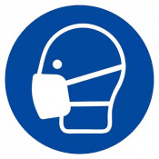 Panneau Masque Obligatoire – Signalisation Santé – Haute Visibilité