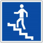 Panneau Montée d’Escalier – Signalisation Sécurité – Durable Intérieur/Extérieur