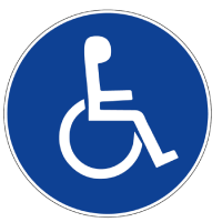Panneau Parking Handicapés – Signalétique Accessibilité – Résistant et Conforme Normes ISO 7010 Panneau Parking Handicapés – Signalétique Accessibilité – Résistant et Conforme Normes ISO 7010