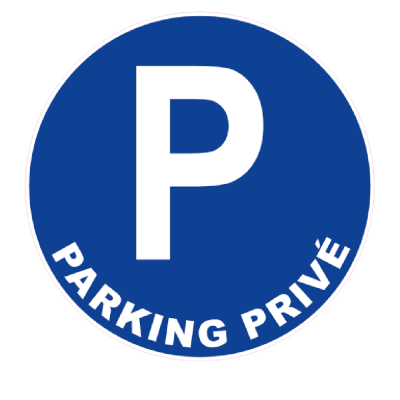 Panneau Parking Privé – Signalétique Stationnement – Résistant et Conforme Normes ISO 7010