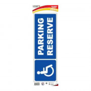 Panneau Parking Réservé Handicapés – Accessibilité Garantie – PS ou Vinyle