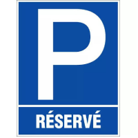Panneau Parking Réservé – Signalétique Visible – Pose Rapide et Durable Panneau Parking Réservé – Signalétique Visible – Pose Rapide et Durable