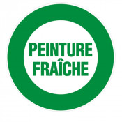 Panneau Peinture Fraîche – Signalisation Claire – Durable Intérieur/Extérieur