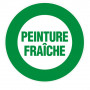 Panneau Peinture Fraîche – Signalisation Claire – Durable Intérieur/Extérieur