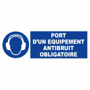 Panneau Port Équipement Antibruit Obligatoire – Sécurité Auditive – PS Durable