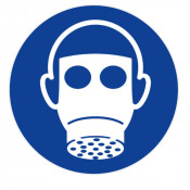 Panneau Protection Des Voies Respiratoires Obligatoire – Sécurité – Résistant et Conforme ISO 7010