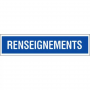 Panneau Renseignements – Signalisation d’Information Durable – Plastique Rigide Anti-UV
