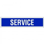 Panneau Service – Signalisation d’Information Durable – Plastique Rigide Anti-UV