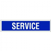 Panneau Service – Signalisation d’Information Durable – Plastique Rigide Anti-UV