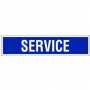 Panneau Service – Signalisation d’Information Durable – Plastique Rigide Anti-UV