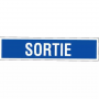 Panneau Sortie – Signalisation d’Évacuation Durable – Plastique Rigide Anti-UV