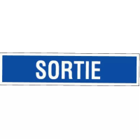 Panneau Sortie – Signalisation d’Évacuation Durable – Plastique Rigide Anti-UV Panneau Sortie – Signalisation d’Évacuation Durable – Plastique Rigide Anti-UV