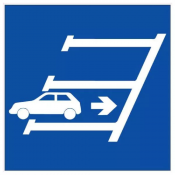Panneau Stationnement en Marche Arrière Obligatoire – Sécurité – Durable