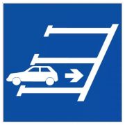 Panneau Stationnement en Marche Arrière Obligatoire – Sécurité – Durable