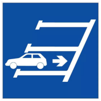 Panneau Stationnement en Marche Arrière Obligatoire – Sécurité – Durable