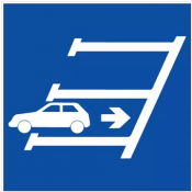 Panneau Stationnement Marche Arrière – Sécurité Parking – Haute Résistance