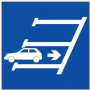 Panneau Stationnement Marche Arrière – Sécurité Parking – Haute Résistance