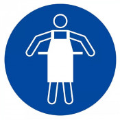 Panneau Tablier de Protection Obligatoire – Sécurité Travail – Conforme ISO
