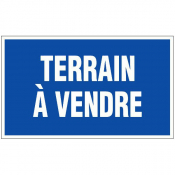 Panneau Terrain à Vendre – Signalétique Visible – Pose Rapide et Durable