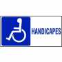 Panneau Toilettes Handicapés – Signalétique PMR – Durable & Visible