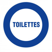 Panneau Toilettes – Signalétique Sanitaire – Résistant, Lisible et Conforme Normes ISO 7001