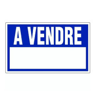 Panneau À VENDRE – Signalétique professionnelle – Plastique rigide PS choc 330x200 mm