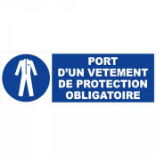 Panneau Vêtement de Protection Obligatoire – Sécurité Travail – PS Durable