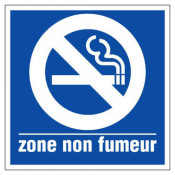 Panneau Zone Non Fumeur – Signalisation Interdiction – Durable Intérieur/Extérieur