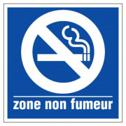Panneau Zone Non Fumeur – Signalisation Interdiction – Durable Intérieur/Extérieur