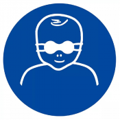Signal d’Obligation Enfants – Sécurité Oculaire Renforcée – Normes ISO
