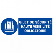 Signal Gilet de Sécurité Haute Visibilité Obligatoire – Protection – Normes ISO