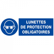 Signal Lunettes de Protection Obligatoires – Sécurité Oculaire – Normes ISO