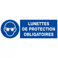 Signal Lunettes de Protection Obligatoires – Sécurité Oculaire – Normes ISO Signal Lunettes de Protection Obligatoires – Sécurité Oculaire – Normes ISO