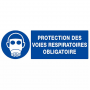 Signal Protection des Voies Respiratoires Obligatoire – Sécurité Air – Normes ISO