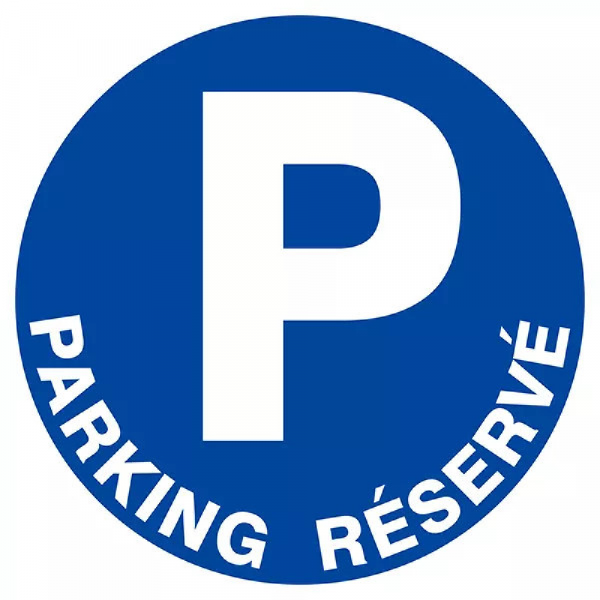 Panneau Stationnement réservé aux résidents