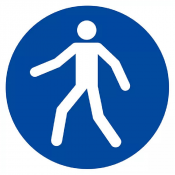 Signaux d’Obligation Utiliser le Passage – Sécurisation des Flux – Normes ISO Durables