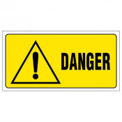 Panneau Attention Danger – Grand Format Sécurité – Rigide & Anti-UV