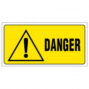 Panneau Attention Danger – Grand Format Sécurité – Rigide & Anti-UV